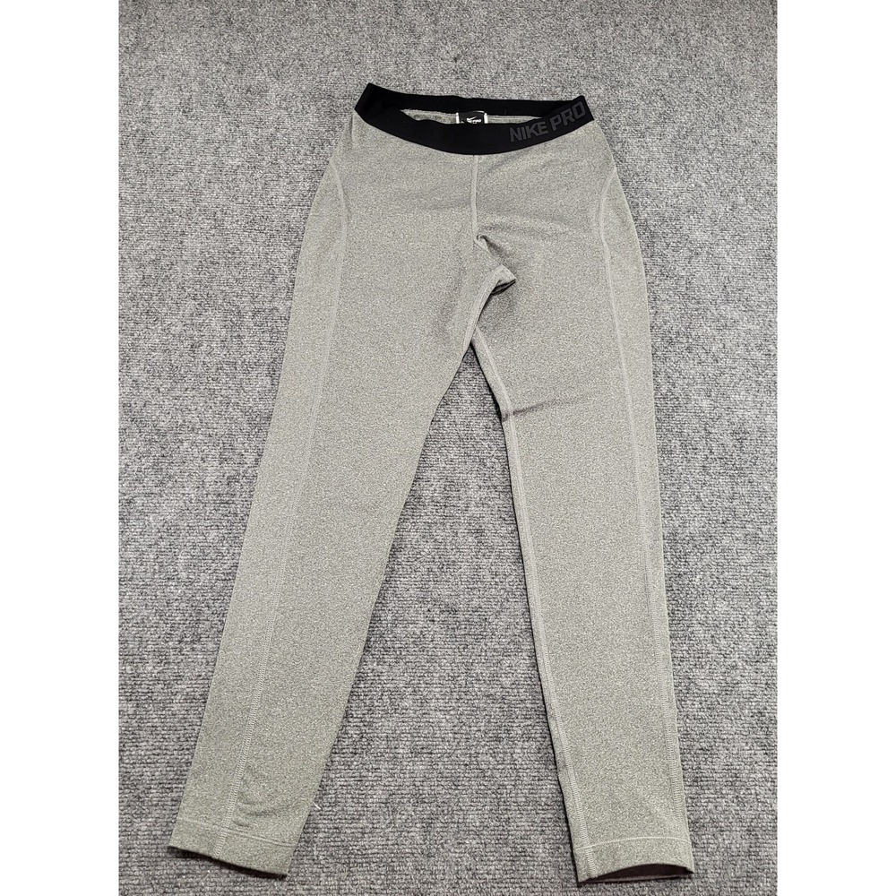 NIKE PRO HYPERWARM 3.0 Training Tights-Pants Women's Heather Grey Size Medium